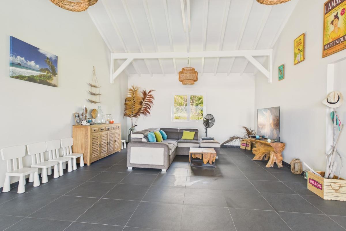 Location villa martinique 12 personnes 4 chambres - salon intérieur 1